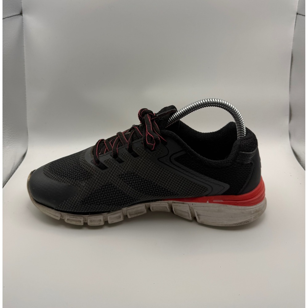 Fila Running Sneakers Womens 7.5 Black Red Good 5RW00526-059 Mesh Athletic